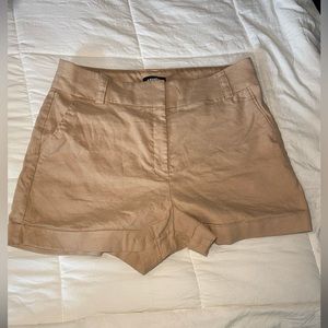Express High Rise Midi Shorts size 14, moving must go